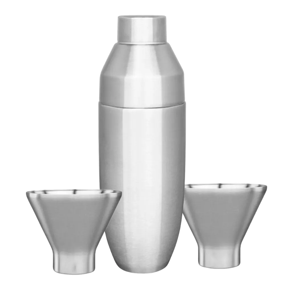 Insulated Cocktail Shaker and Martini Tumbler Barware Set 9