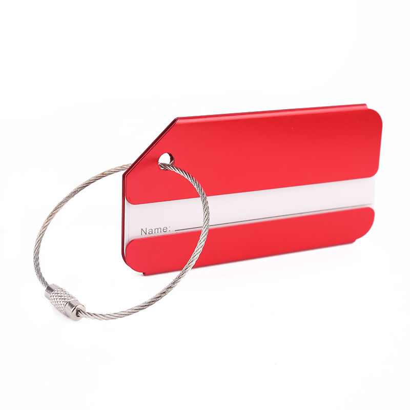 Privacy Luggage Tags Metal ID Bag Tag 8