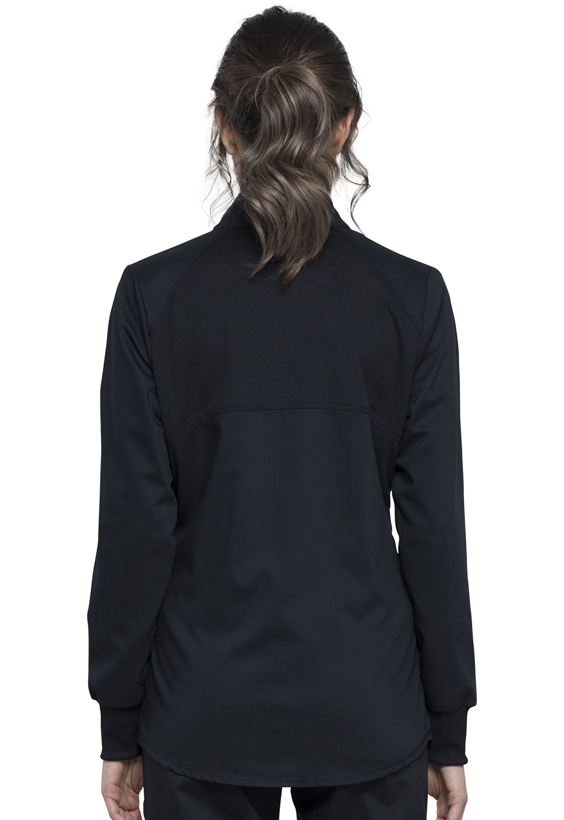 Cherokee - Workwear Revolution - Women's 2-Pocket Zip Front Jacket 2