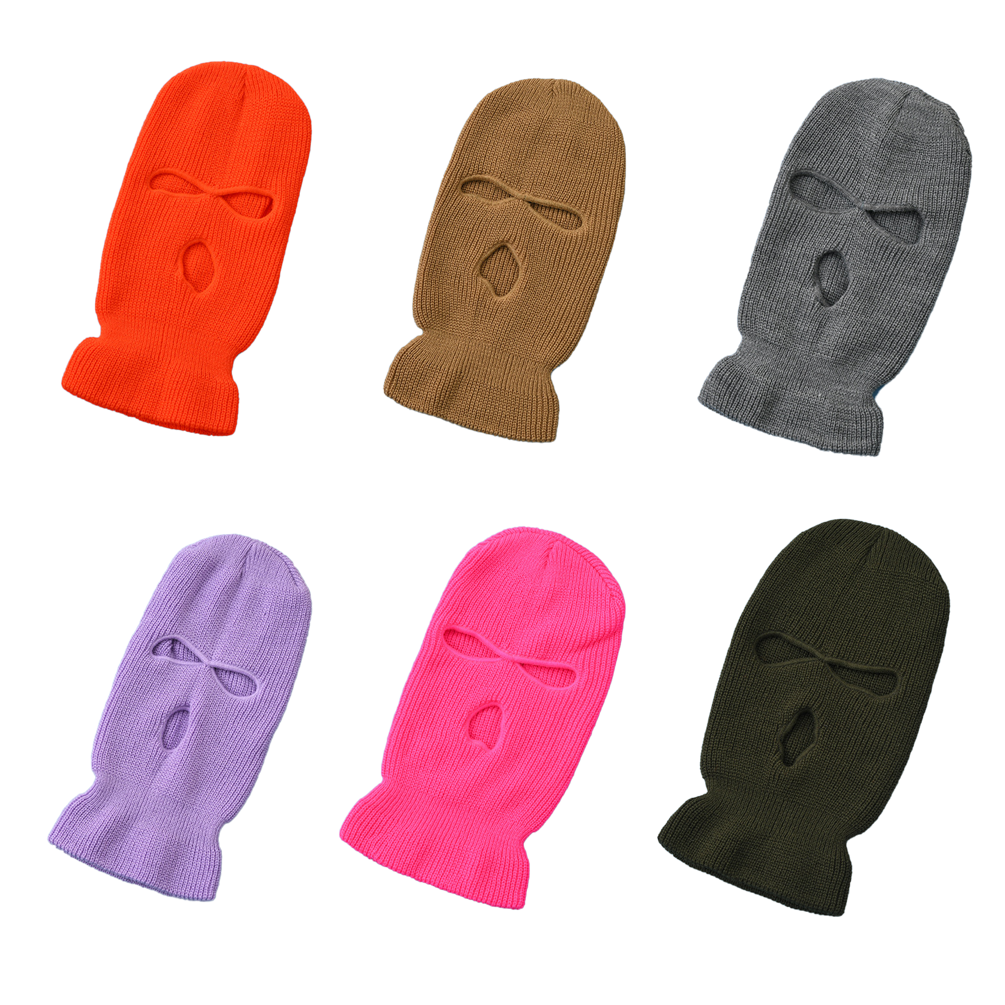 MOQ50 3-Hole Unisex Knit Full Face Mask 5