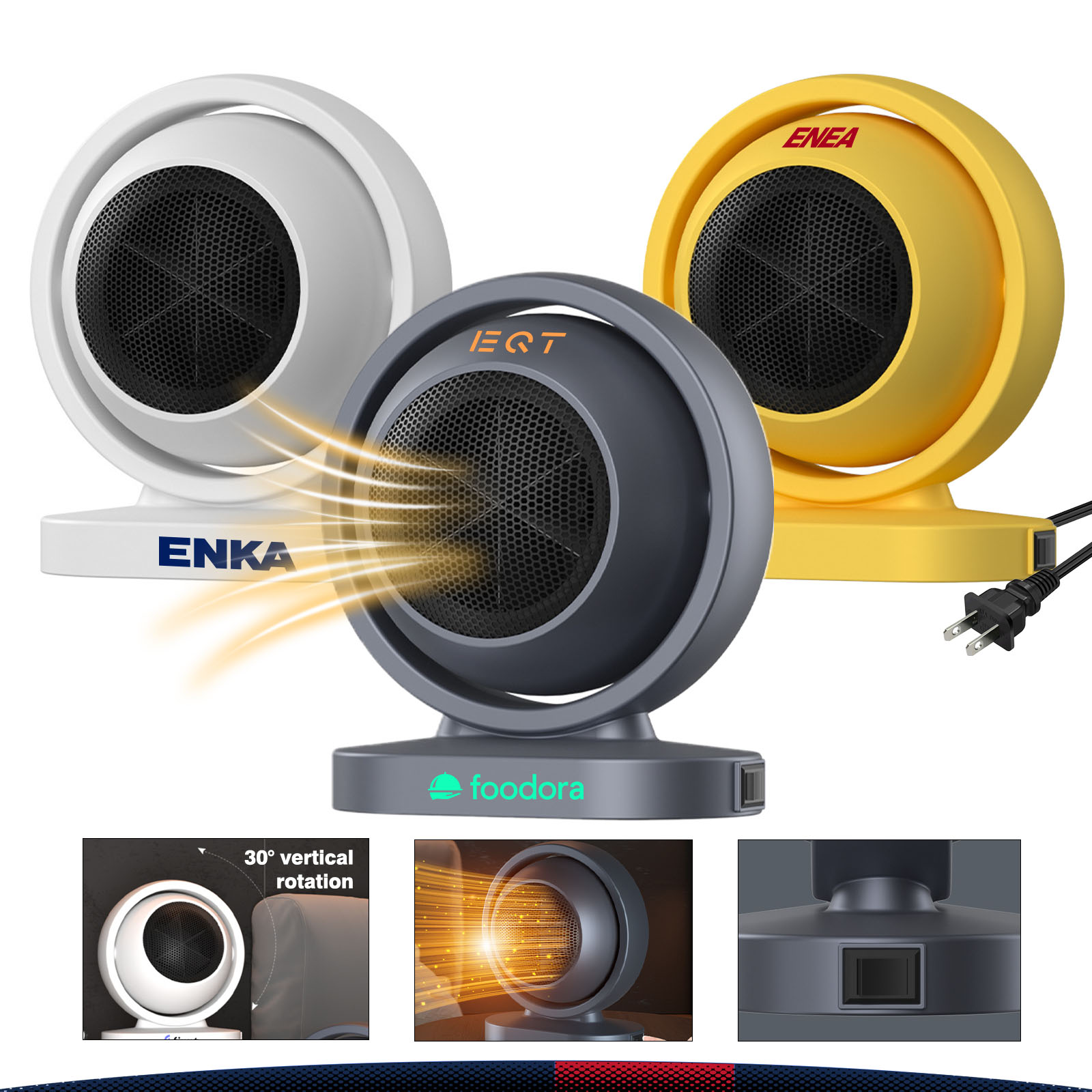 Derah Desktop Space Heater 1
