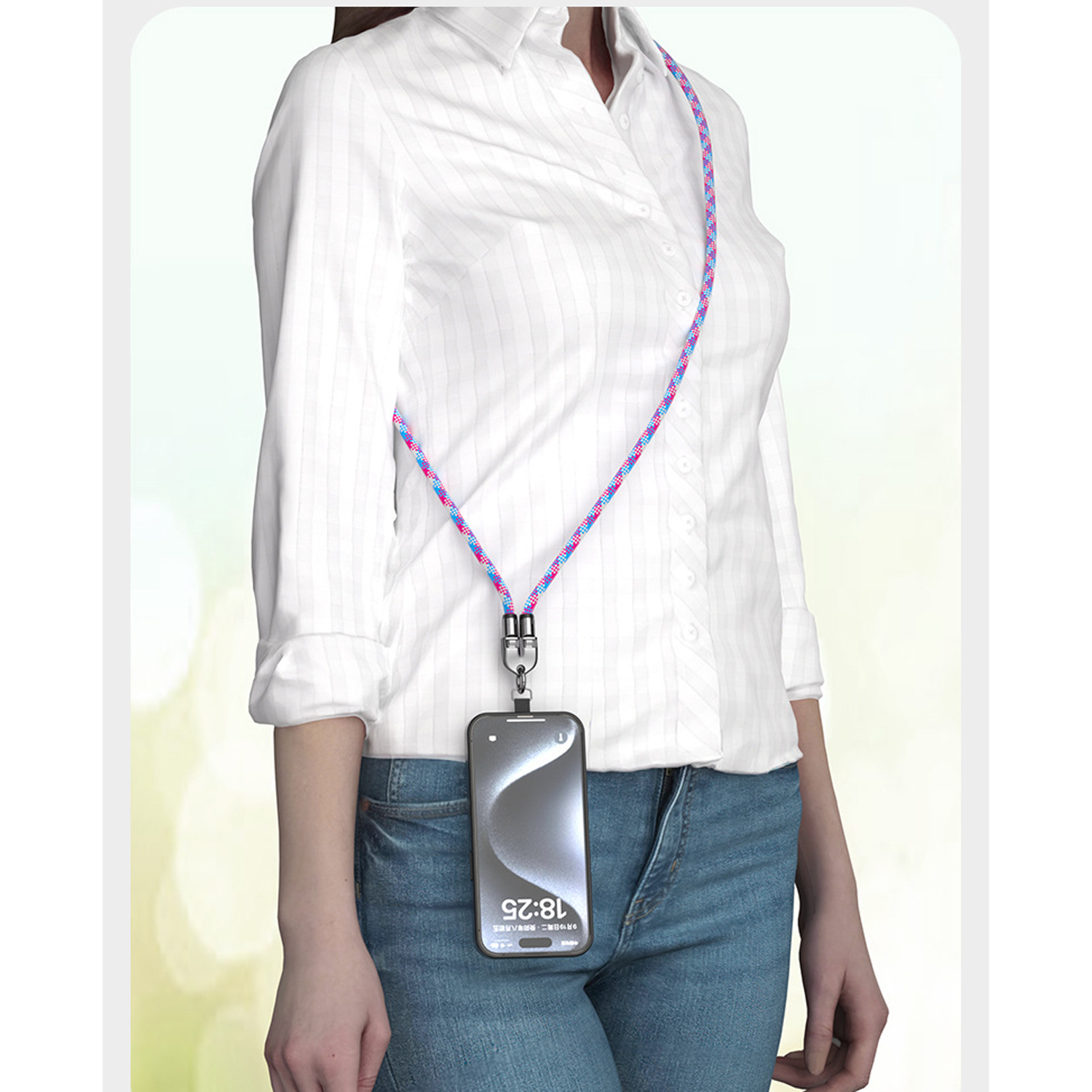 Multiple Use USB Charging Cable w/ Lanyard for Travel 1