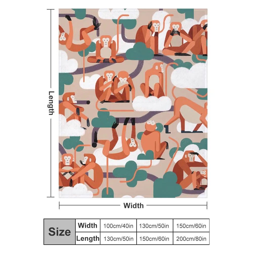 Custom Printed Flannel Blanket 50" x 60" 2