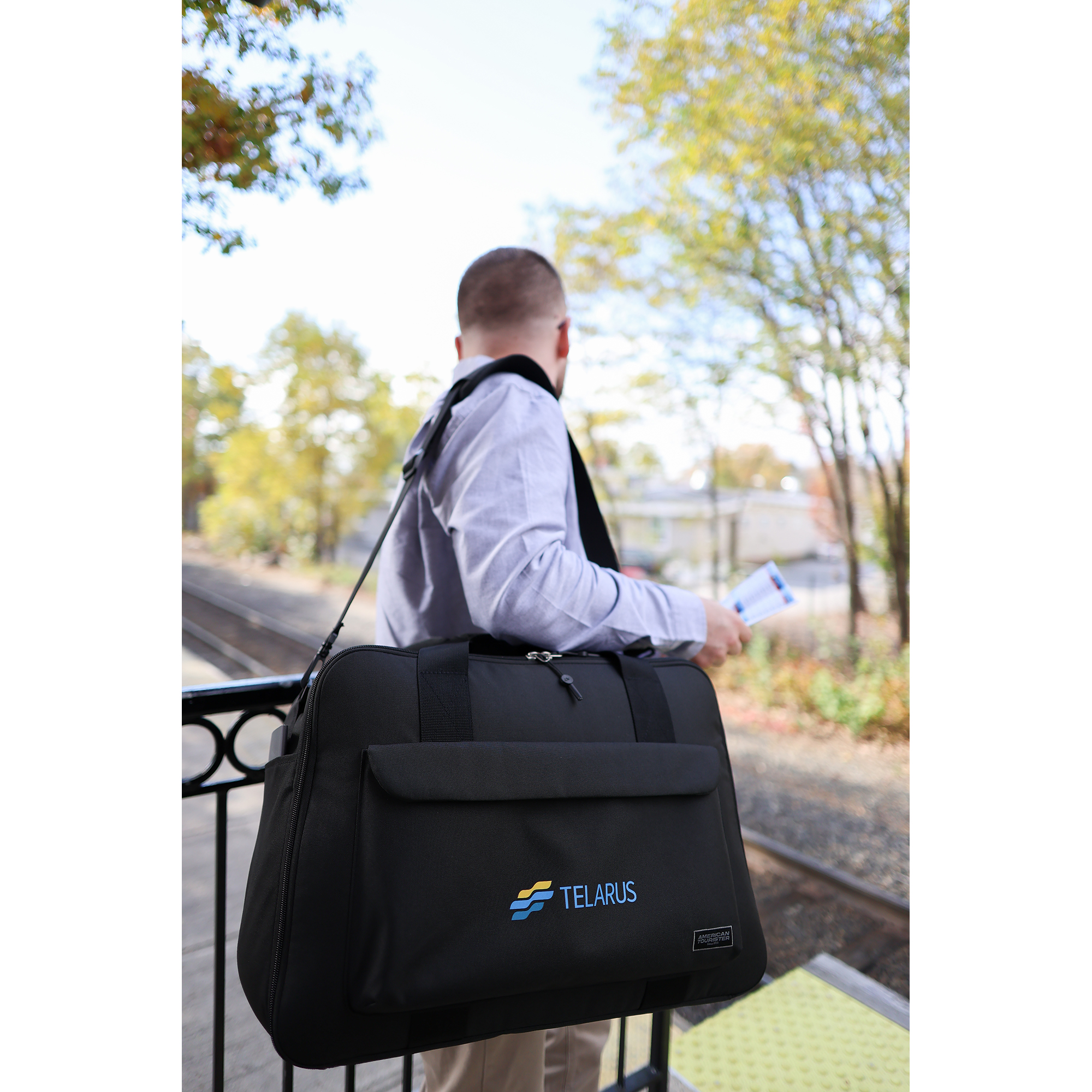 American Tourister® Embark Recycled rPET Weekender 8