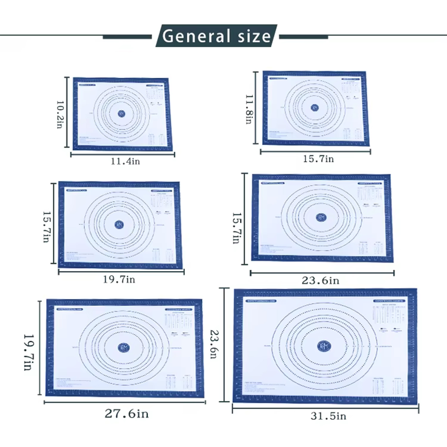 Nonstick Silicone Pastry Baking Large Mat 2
