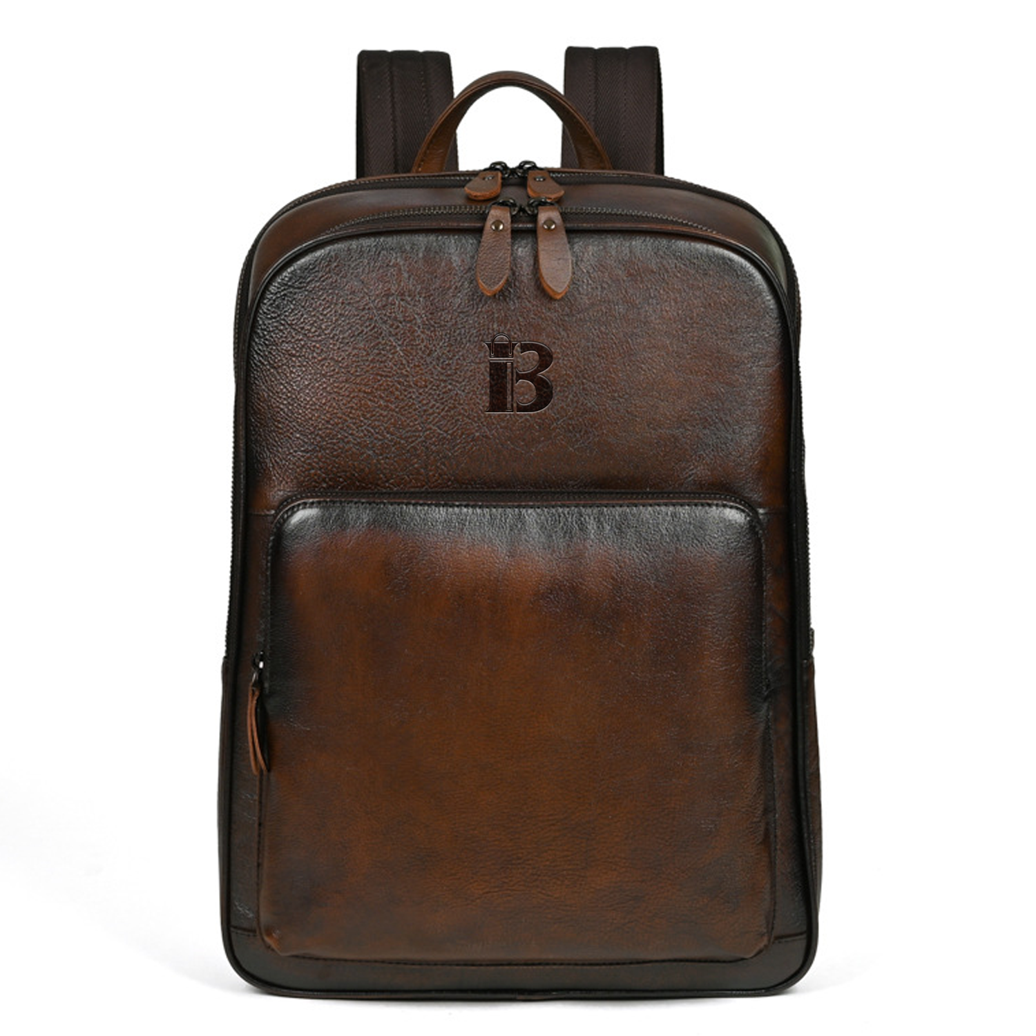 Large Capacity Vintage Genuine Leather Backpack 4