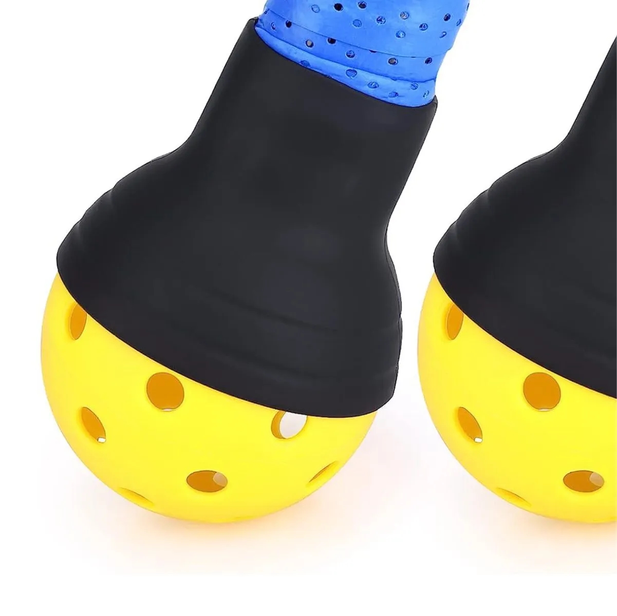 Silicone Grip Mount Ball Picker For Pickleball Paddles 4