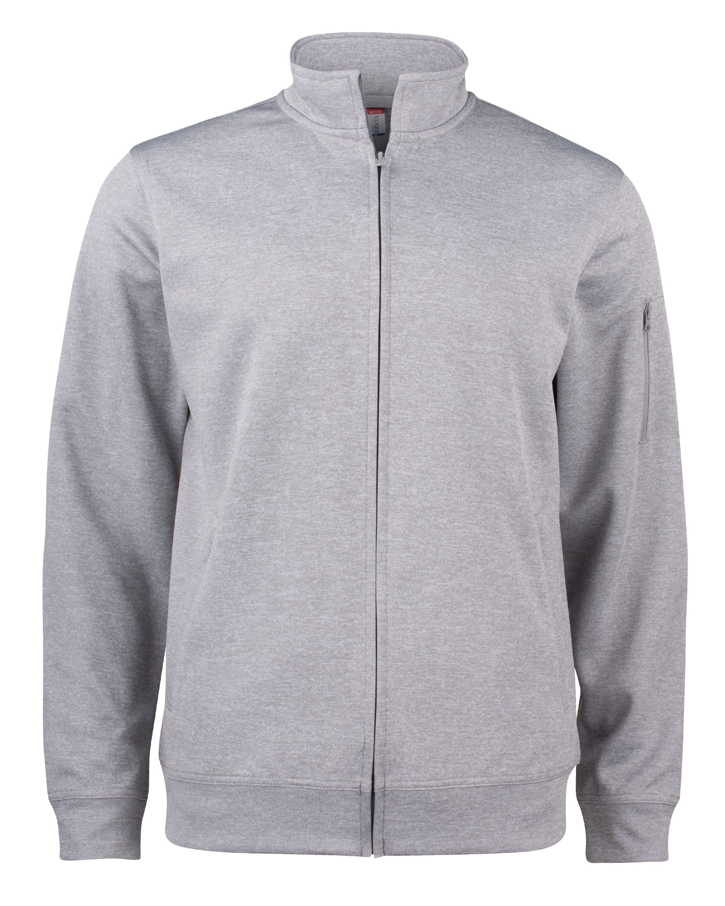 Clique Lift Solution-dyed Performance Unisex Full Zip Sweatshirt 12