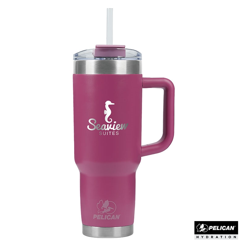 Pelican Porter™ 40 oz. Recycled Double Wall Stainless Steel Travel Tumbler 1