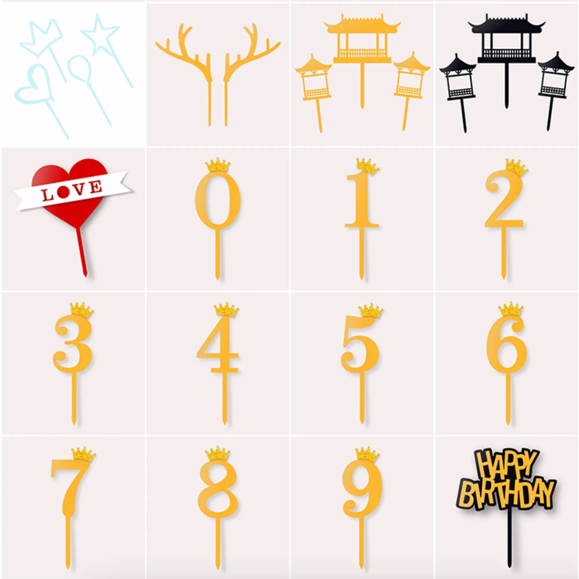 Party Cupcake Toppers 2