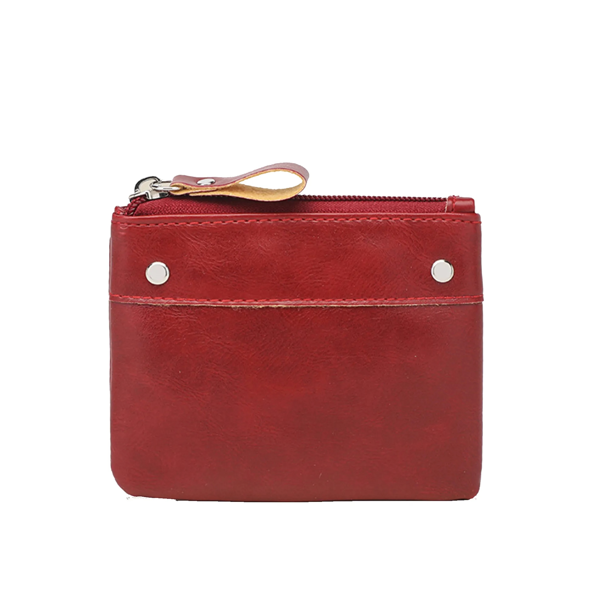 Vintage PU Coin Bag With Zipper 3