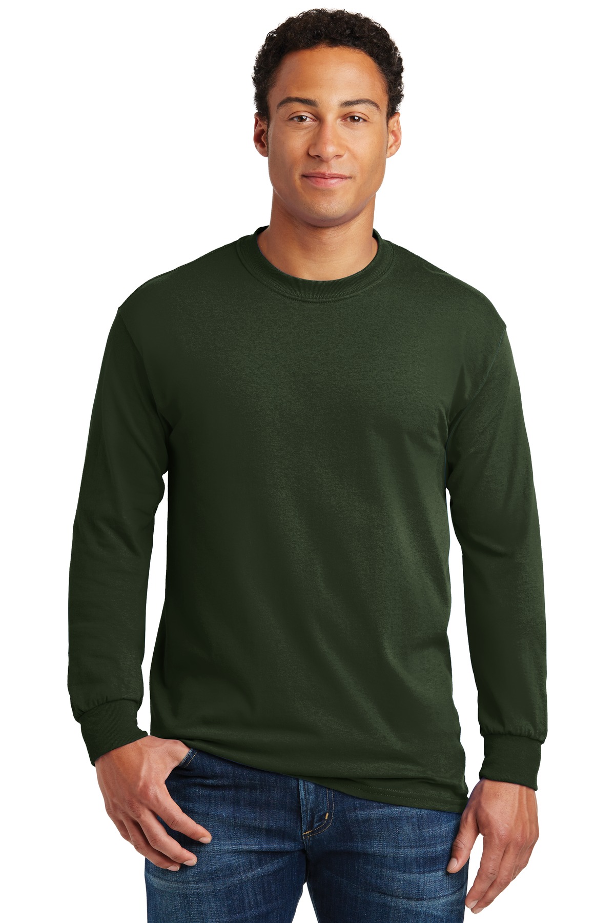 Gildan - Heavy Cotton 100% Cotton Long Sleeve T-Shirt. 5400 86