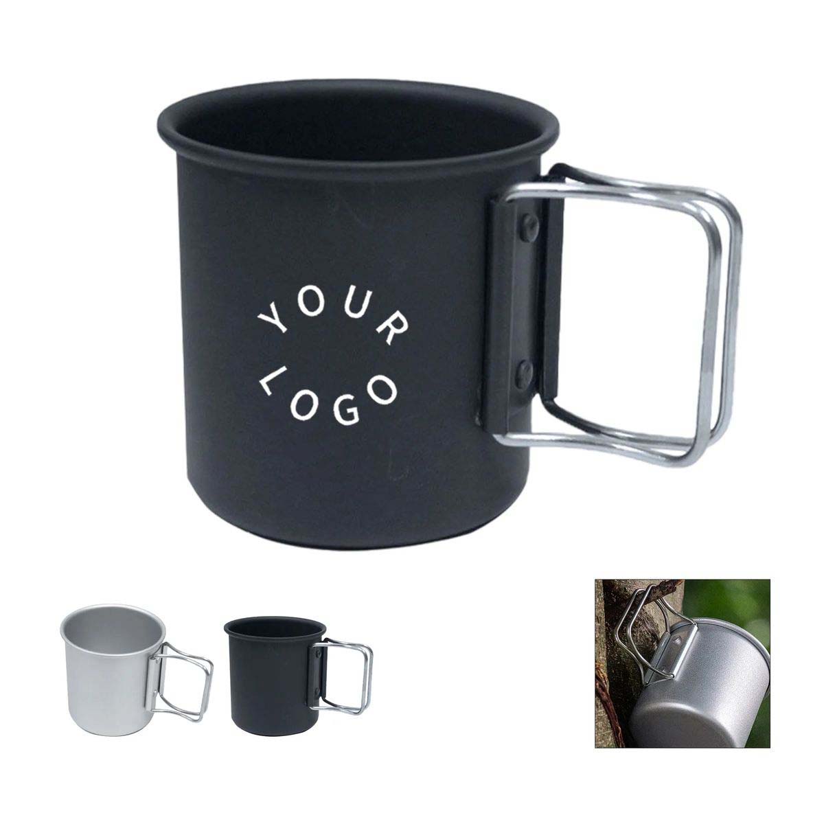 Compact Aluminum Water Cup for Hiking Trips 1