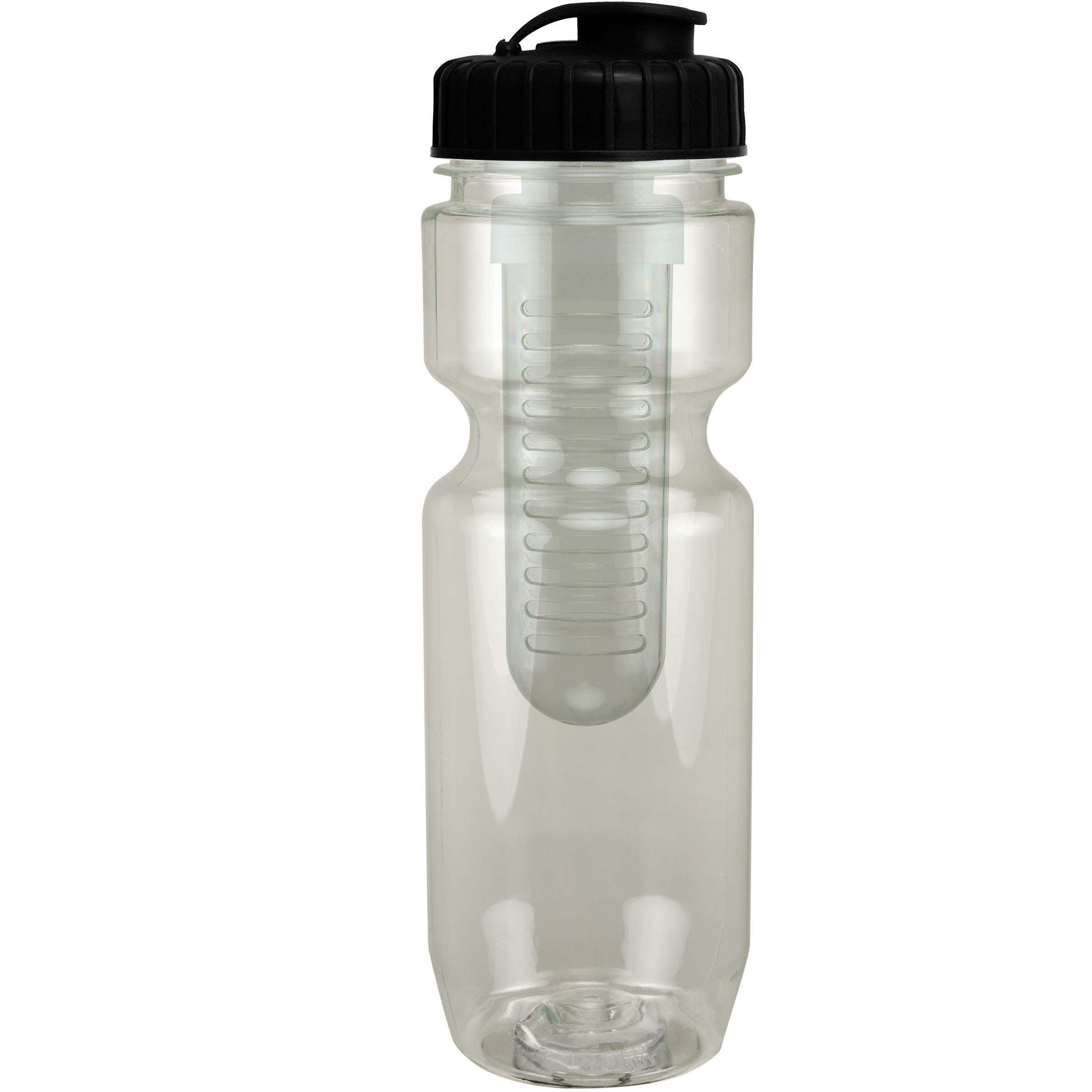 22 Oz Translucent Bike Bottle with Infuser 2