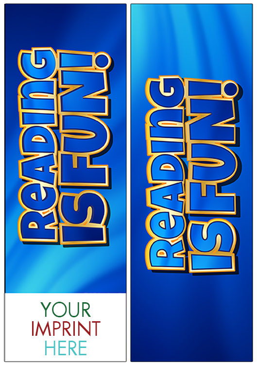 BOOKMARK - Reading is Fun Bookmark (Blue) 2