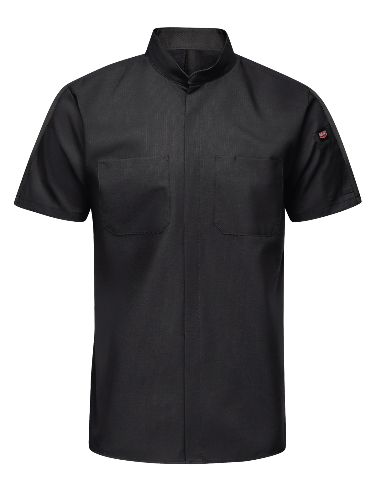 Red Kap Shirts - Men's Short Sleeve Two Tone Pro+ Work Shirt with OilBlok and MIMIX™ 8