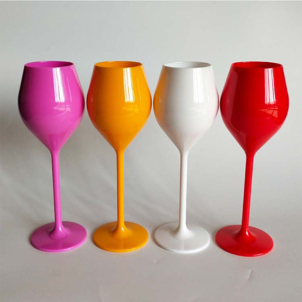 Unbreakable Plastic Cups Champagne flute Wine Glasses 3