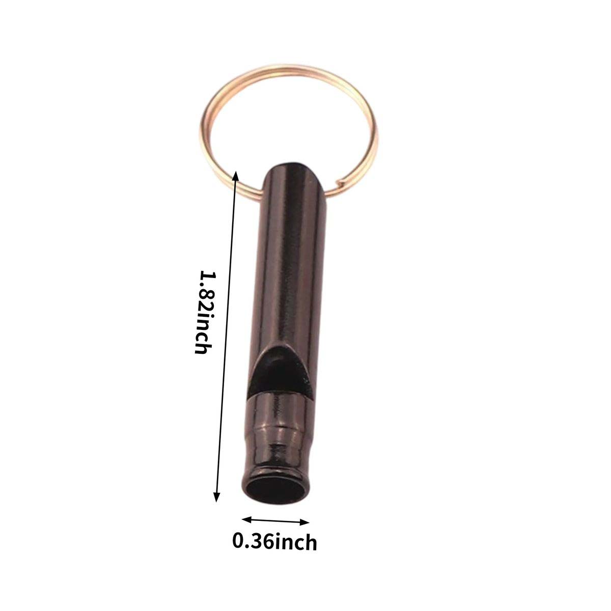 Aluminum Survival Whistle with Loud Sound 10