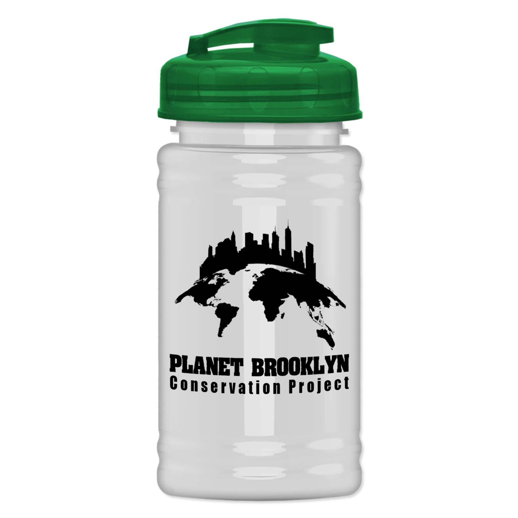 UpCycle - Mini 16 oz. rPet Sports Bottle with USA Flip 1