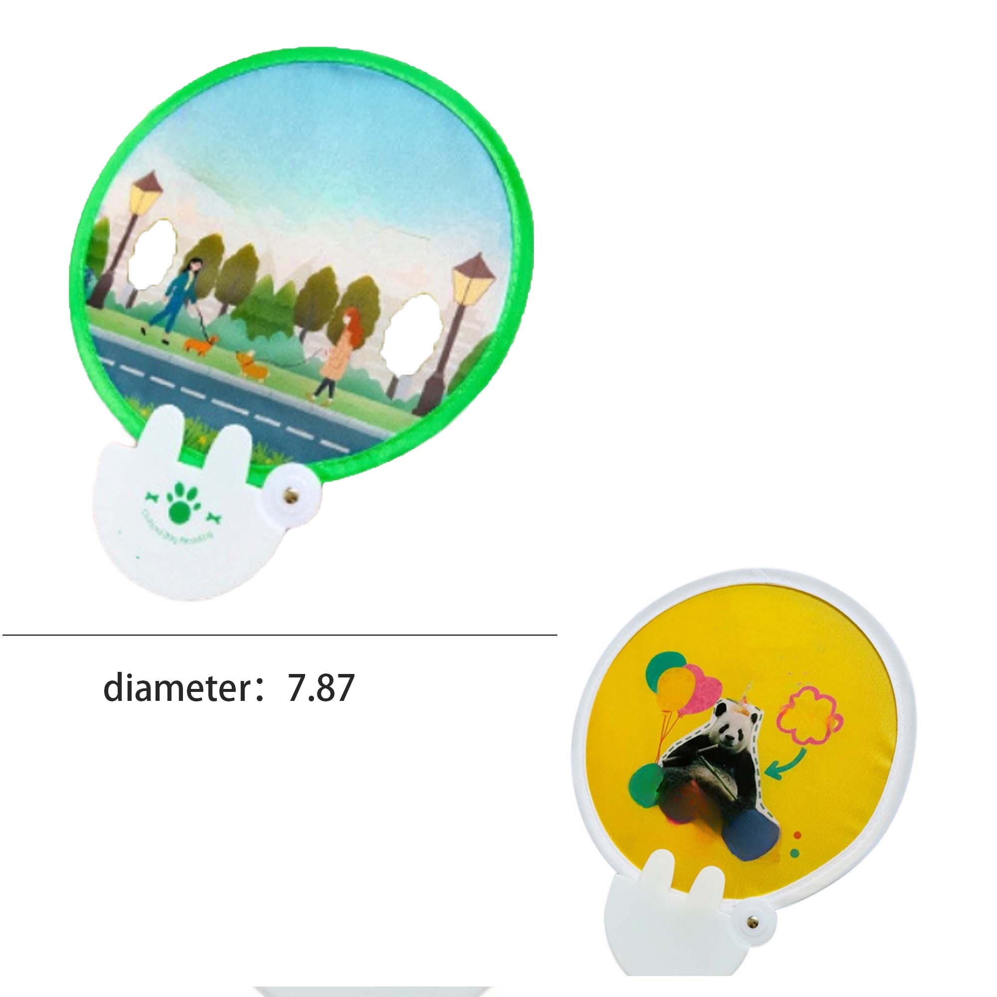 Round Foldable Fan 3