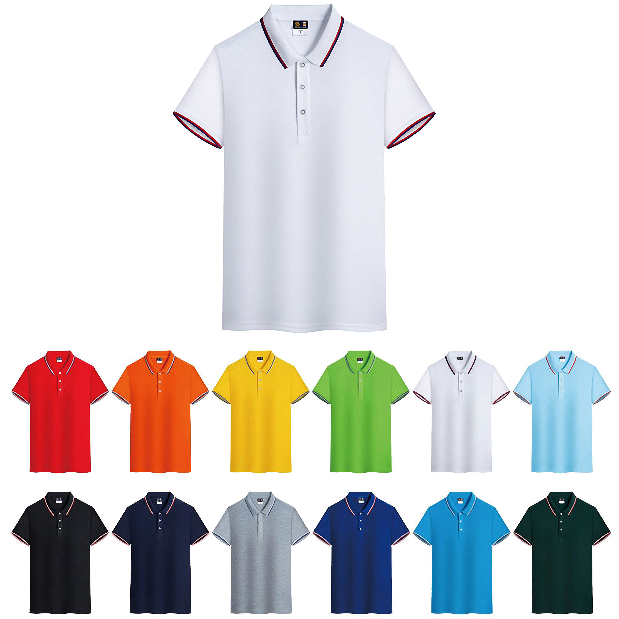 Unisex Short Sleeve Golf Polo 4