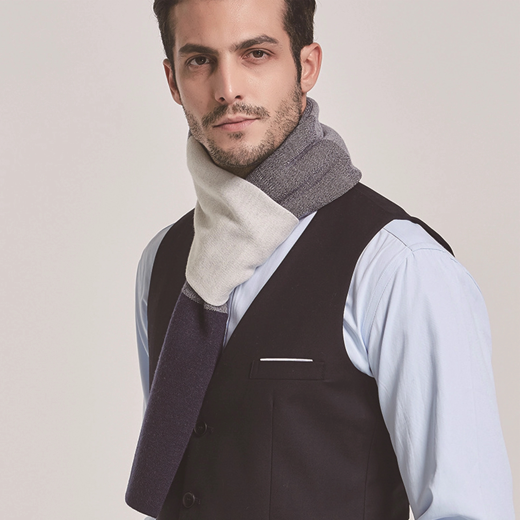 Men'S Wool Scarf 3