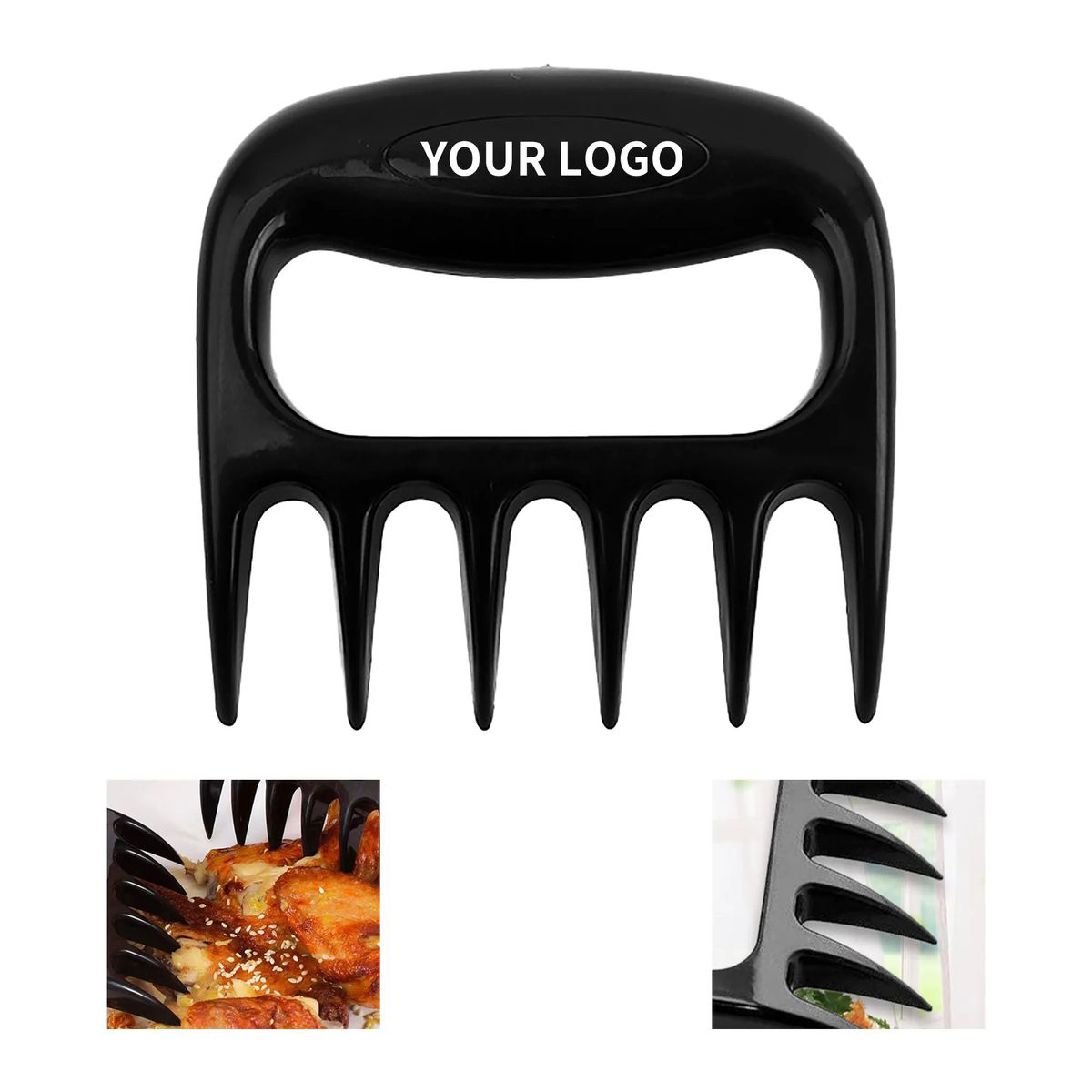 Heat Resistant Meat Shredding Claws with Non Slip Grip 2