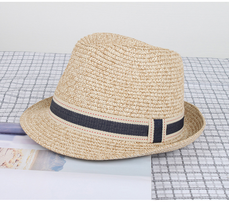 Straw Trilby Hat 2