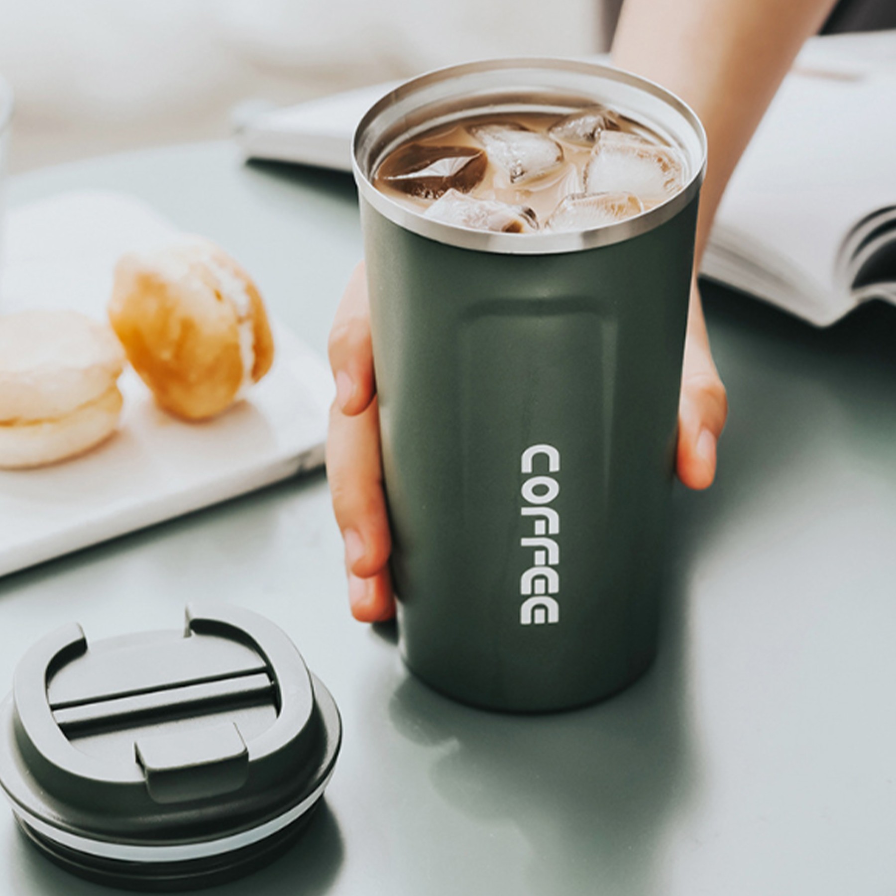 12Oz Smart Coffee Tumbler 6