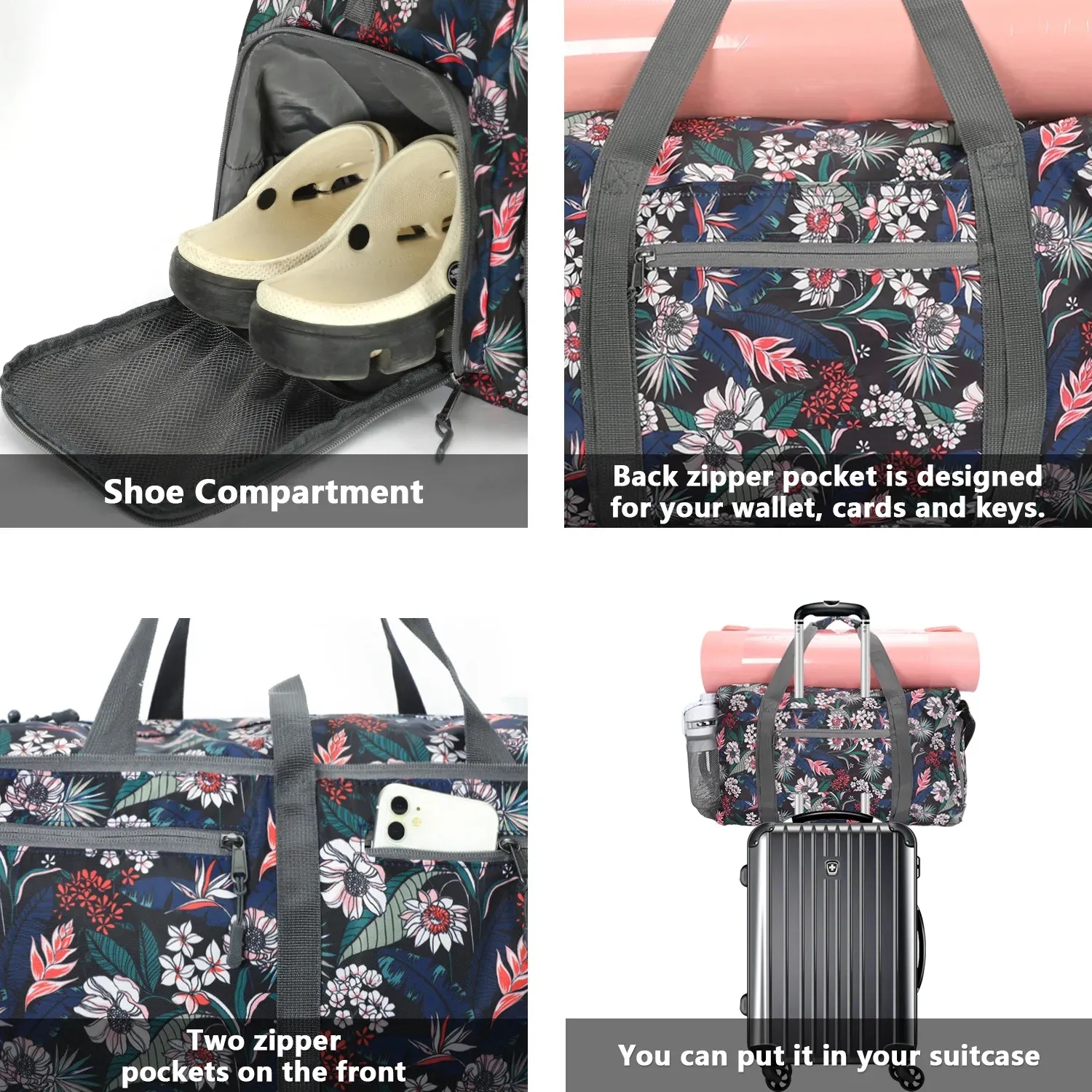 Custom 40L Lightweight Sports Gym Duffel Bag 5