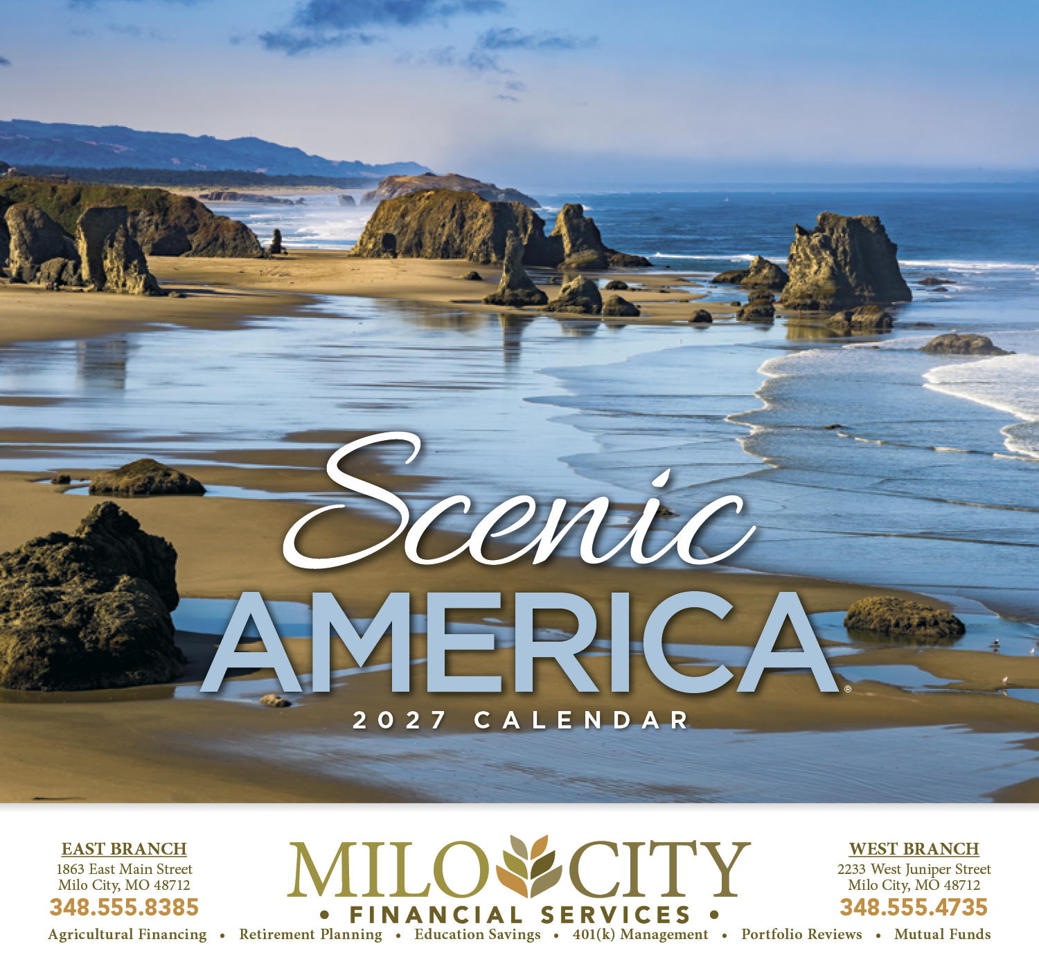 HotLine® Products Scenic America® Appointment Calendar - Stapled 33