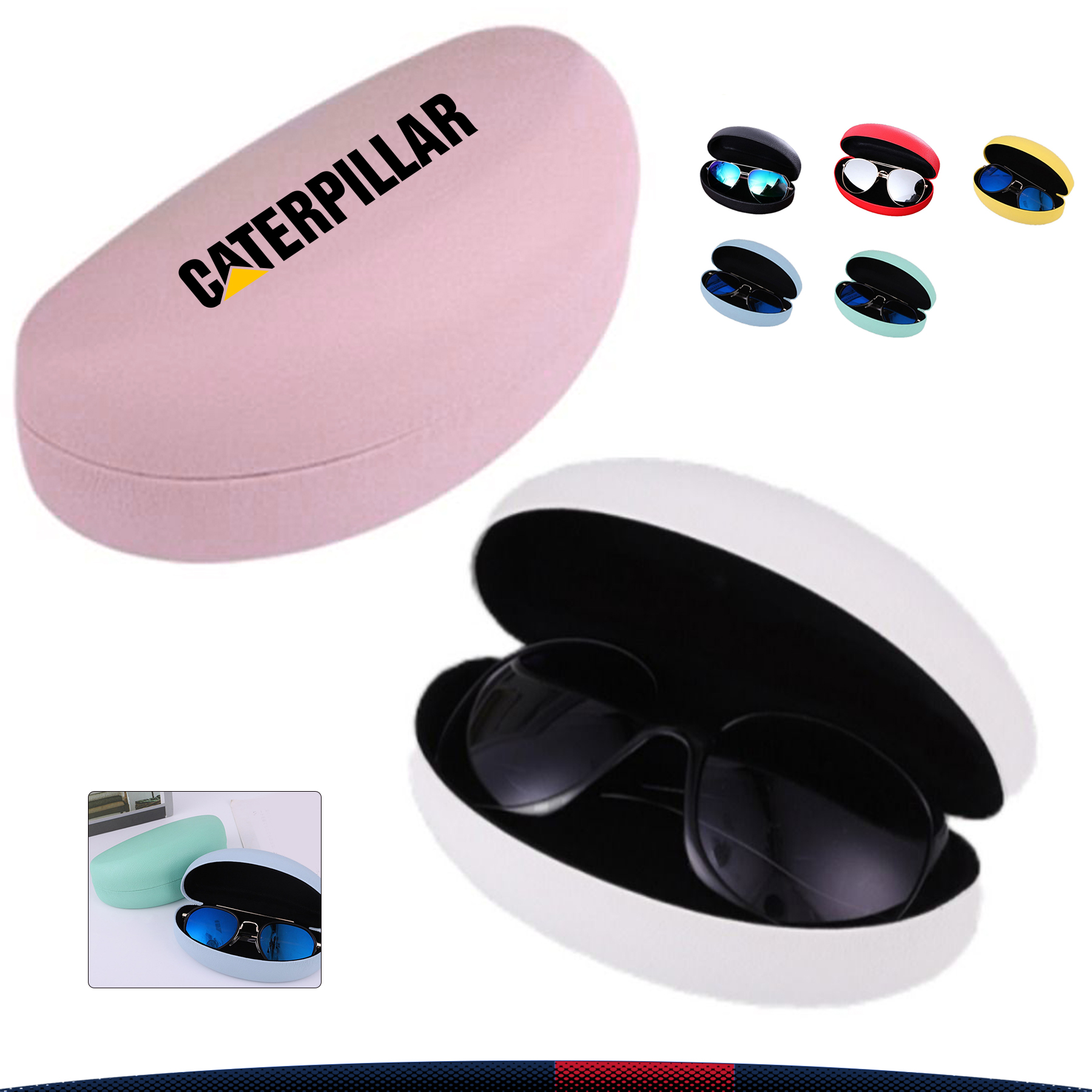 Semi Round Glasses Case 2