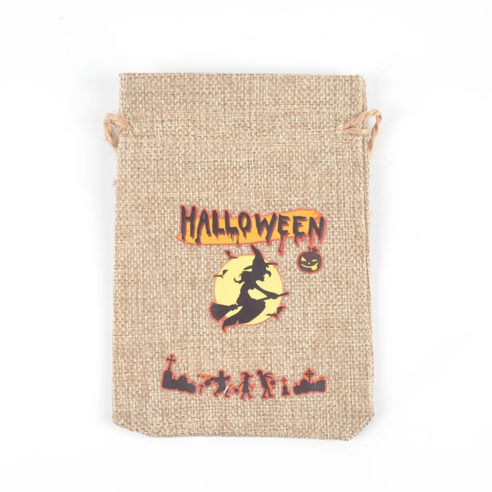 Burlap Drawstring Bag 3.94x5.91x1.18 Inch Compact Size 4