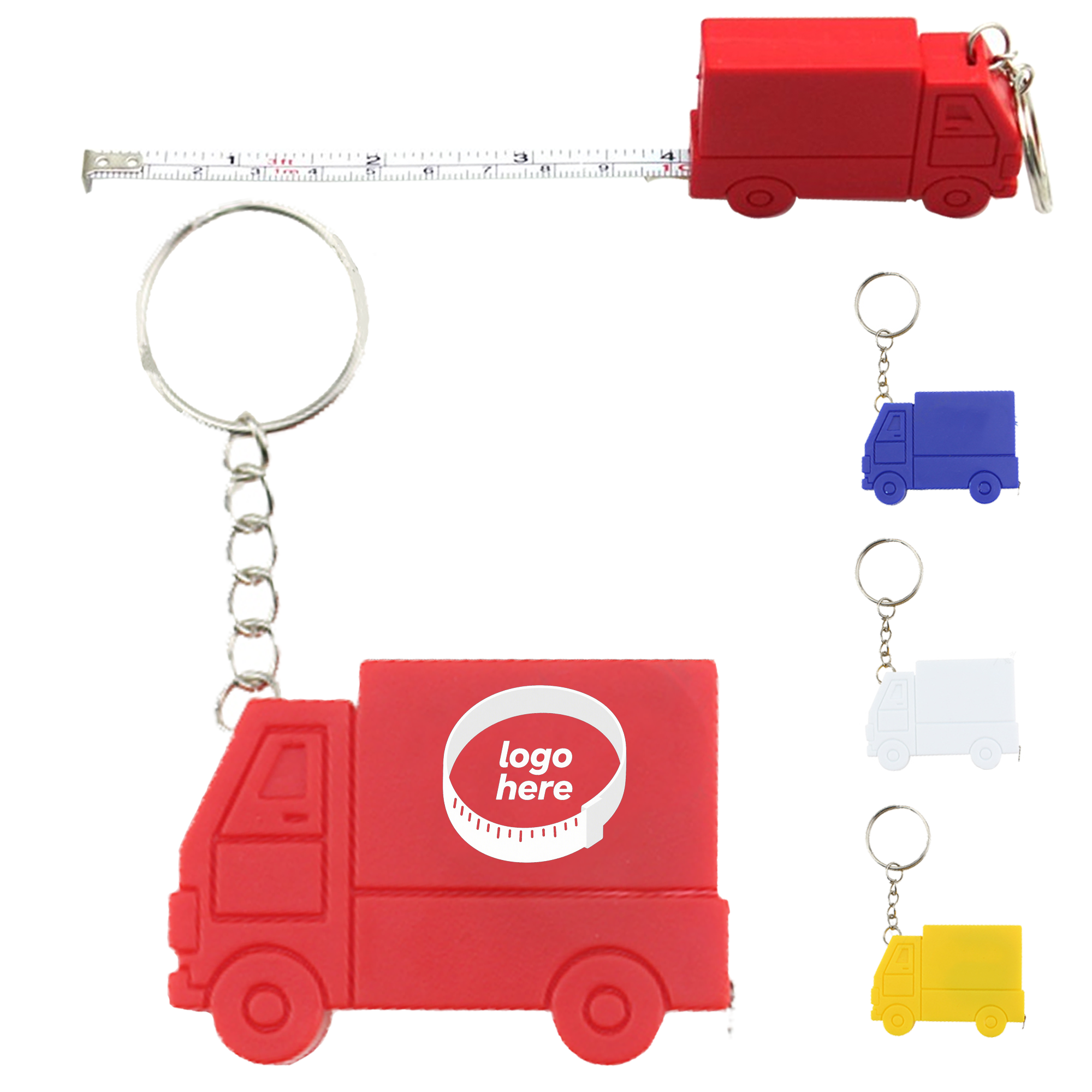 39 Inch Truck Tape Measure Keychain 7