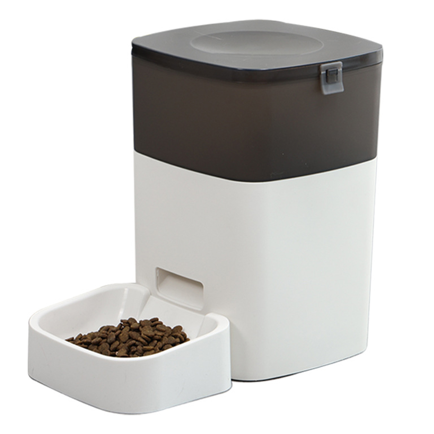 Plastic Pet Mechanical Button Feeder 3