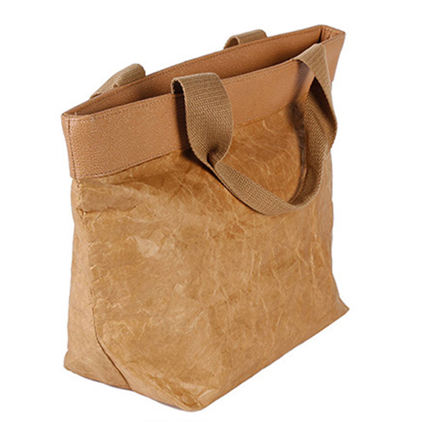 Washable Paper Crossbody Handbag w/ Snap Closure 5