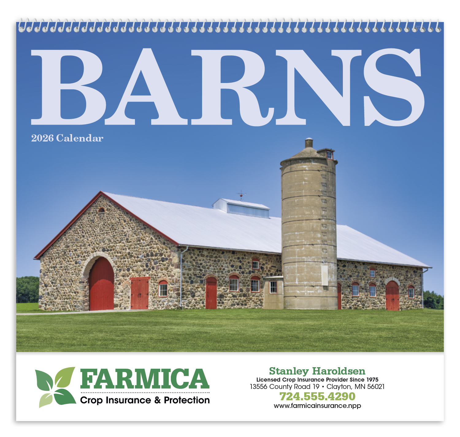 Triumph® Calendars Barns Calendar 52