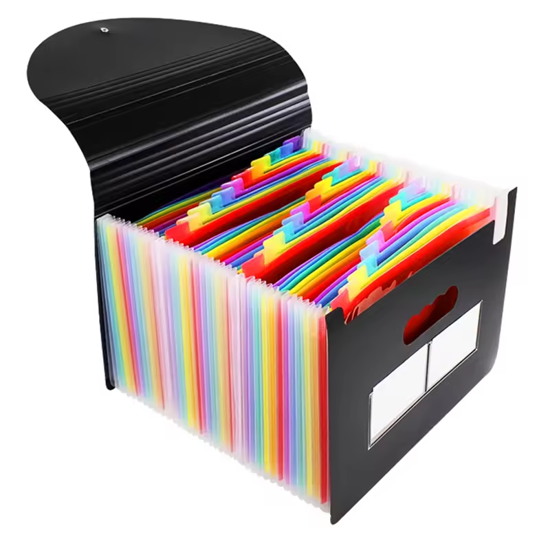 36 Pockets accordion file folders
6