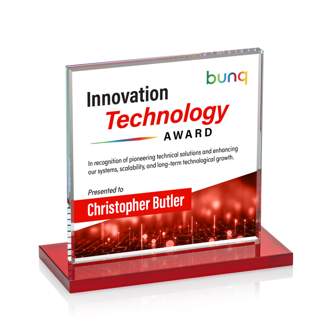 Sahara VividPrint™ Award - Red 4