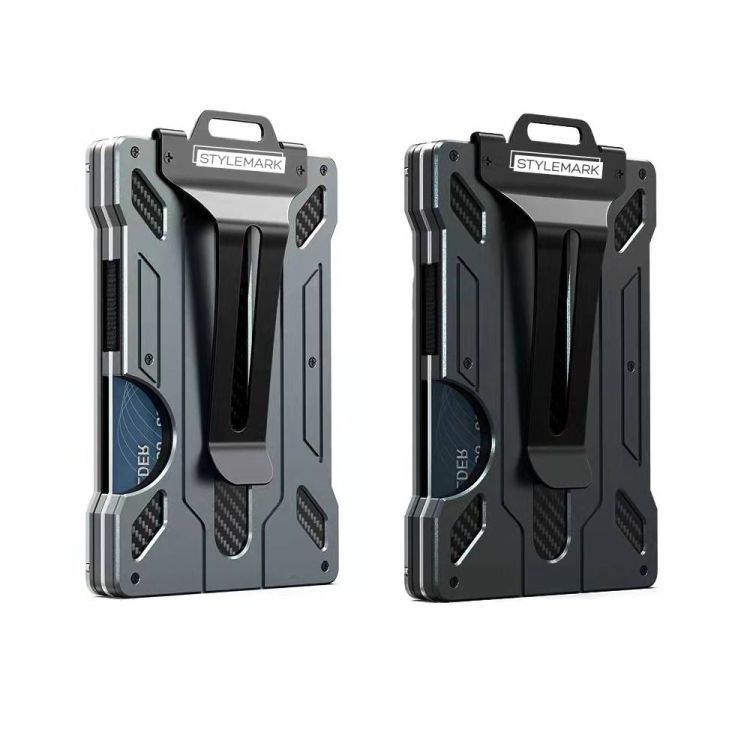 Aluminum Metal Money Clip 2