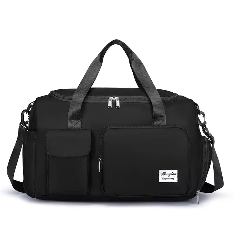 Foldable Duffel Bag with Pockets ( 18.9" X 10.63" X 8.66" ) 2