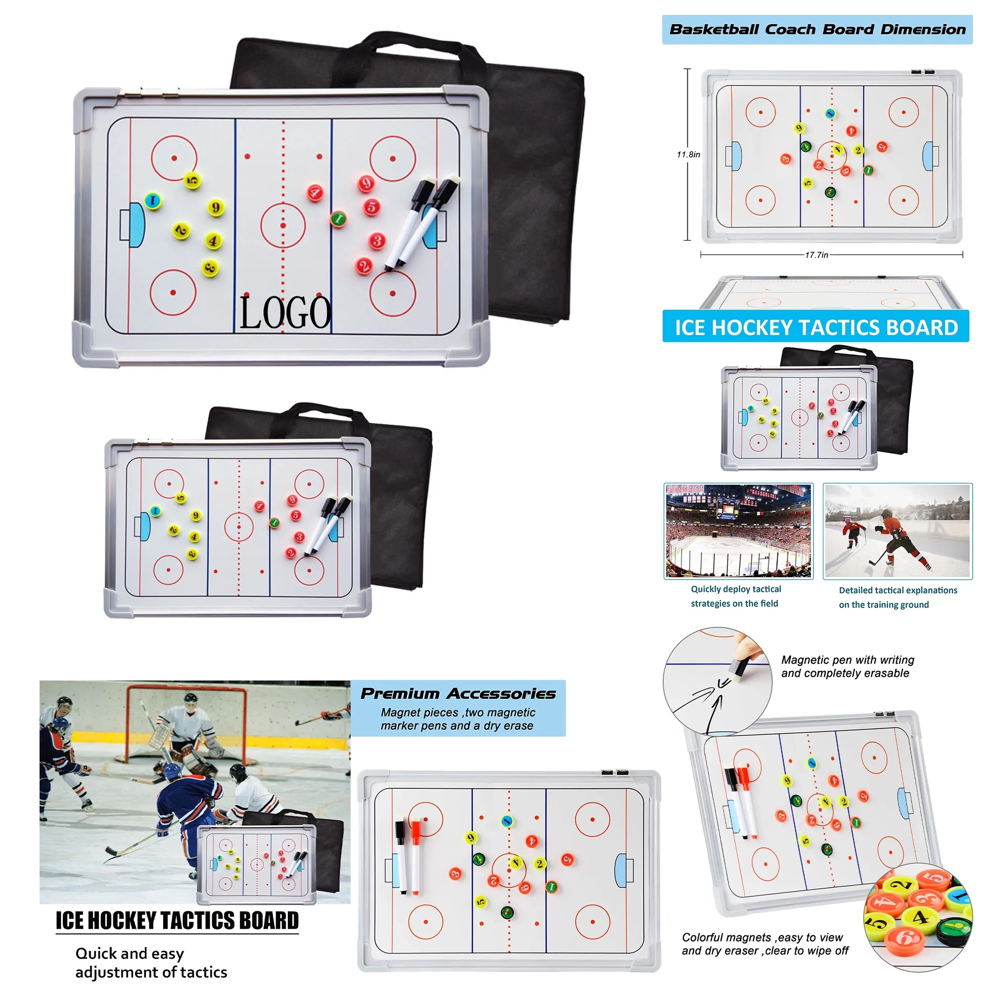 Tactical Drill Board for Coaches in Various Sports 3