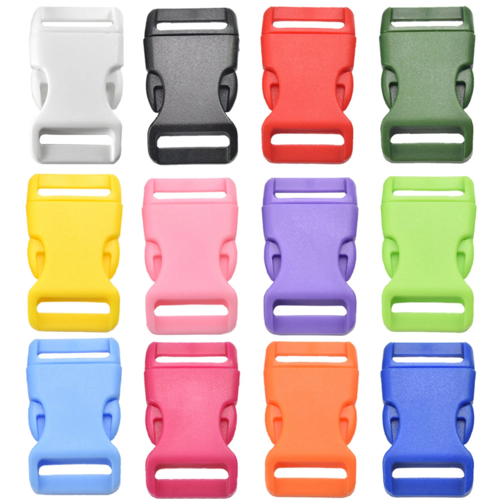 3/4" Colorful POM Buckle Accessories 7