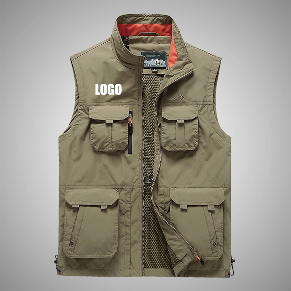 Stand Collar Fishing Outdoor Vest 6