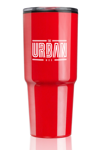 32 oz. Barton Plastic Double Wall Travel Mugs 1