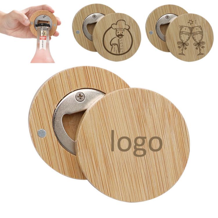 Eco-Friendly Wooden Opener with Magnetic 2