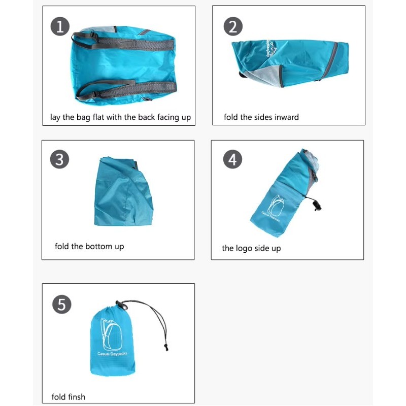 20L Packable Lightweight Hiking Waterproof Backpack 3