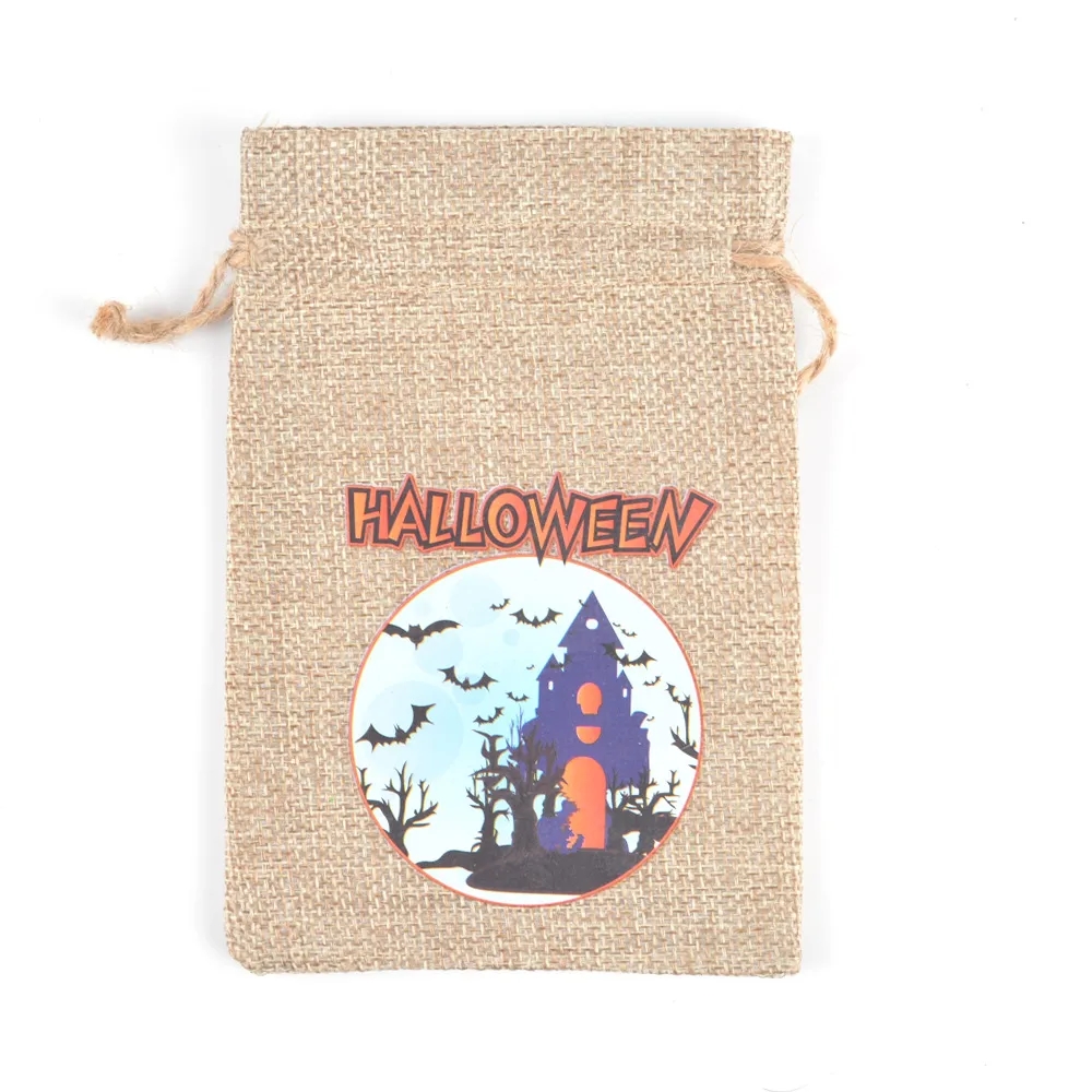 Burlap Drawstring Bag 3.94x5.91x1.18 Inch Compact Size 1