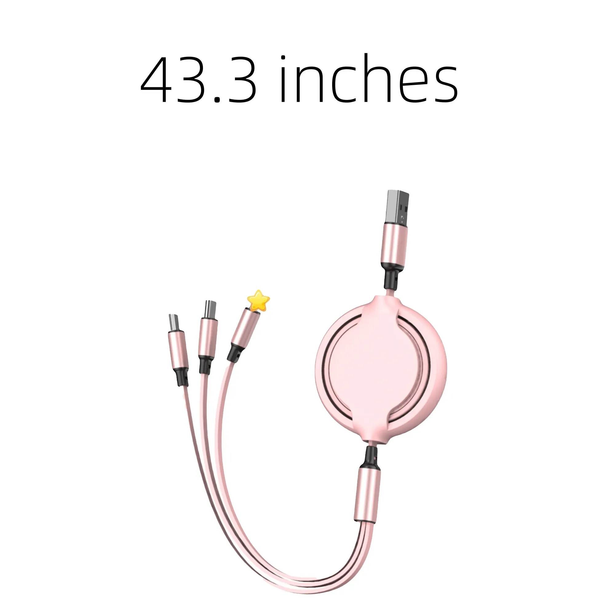 Retractable Charger MOQ 100PCS 6