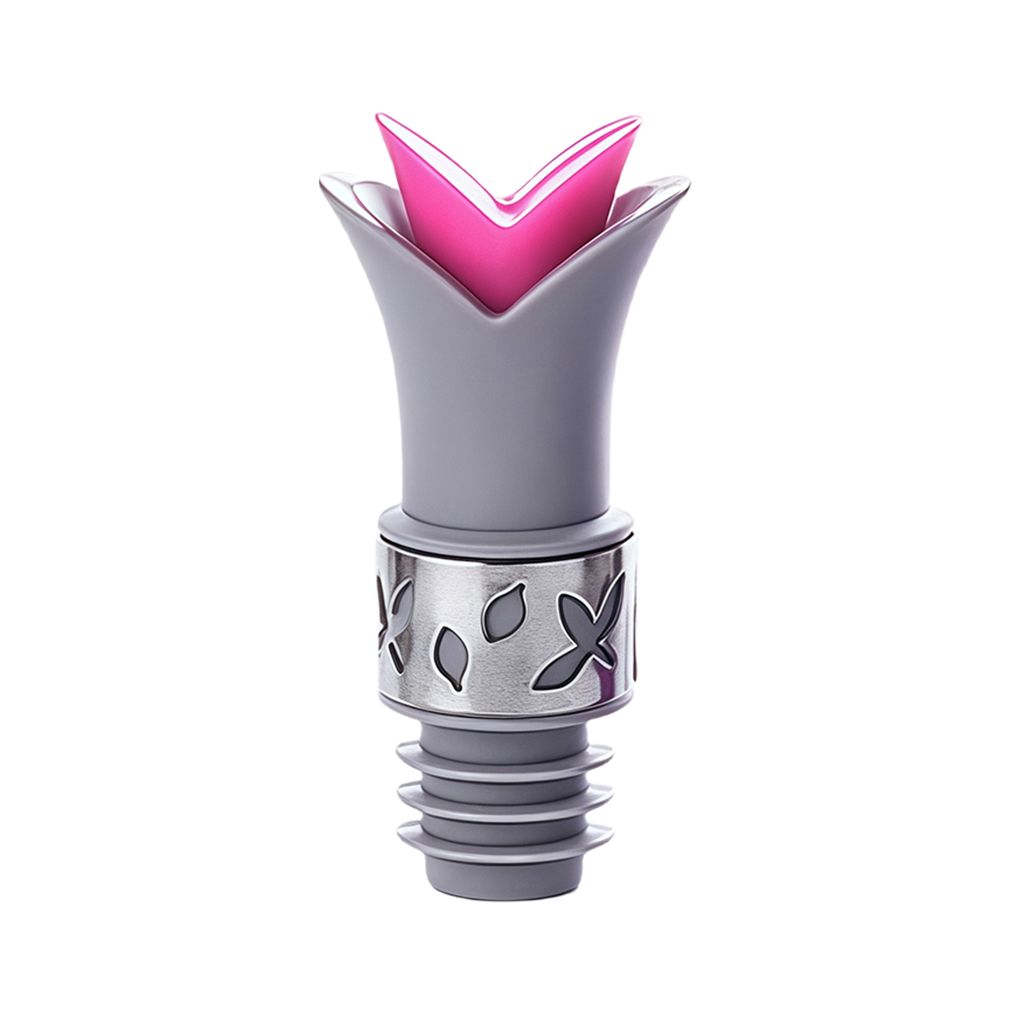 Silicone Wine Stoppers with Lily Design 4
